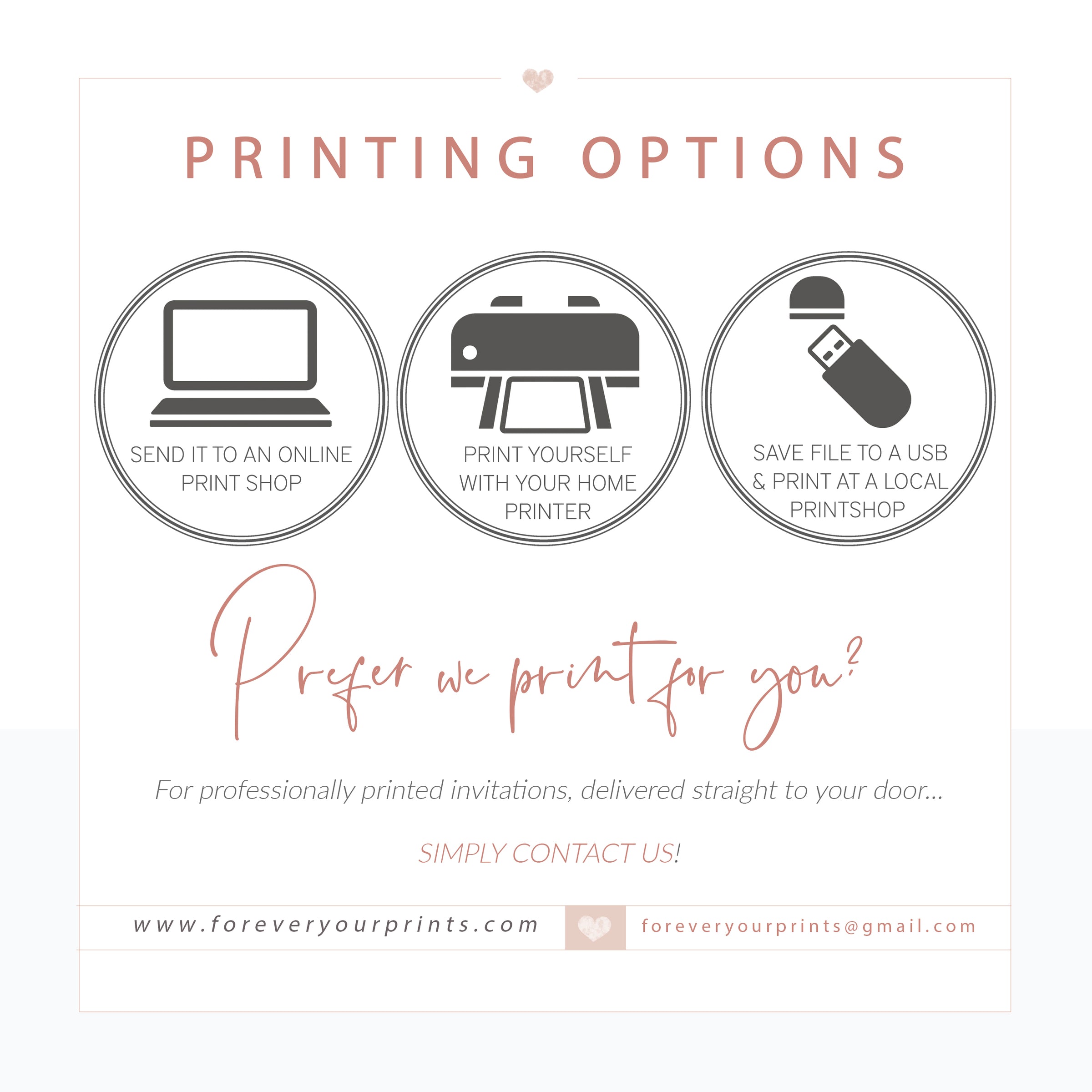 Custom Invitation Printing, Invitation Printer - PrintWow